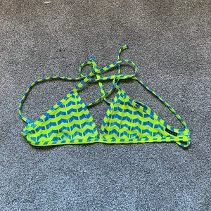 Jolyn tie back triangle top